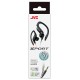 JVC HA-EB75 Auriculares Alámbrico gancho de oreja, Dentro de oído Música Negro