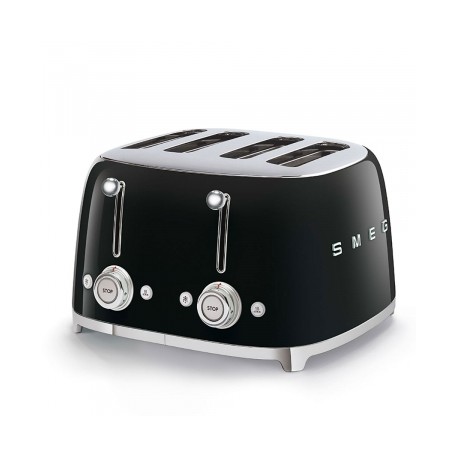 Smeg TSF03BLEU tostadora 4 rebanada(s) Negro 2000 W