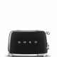 Smeg TSF03BLEU tostadora 4 rebanada(s) Negro 2000 W