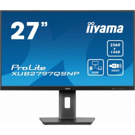 iiyama ProLite XUB2797QSNP-B1 pantalla para PC 68,6 cm (27'') 2560 x 1440 Pixeles Wide Quad HD LED Negro