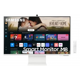 Samsung M80D pantalla para PC 81,3 cm (32'') 3840 x 2160 Pixeles 4K Ultra HD LED Blanco