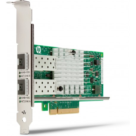 HP Intel X710-DA2 10GbE SFP+ DP NIC Ethernet 10000 Mbit/s Interno