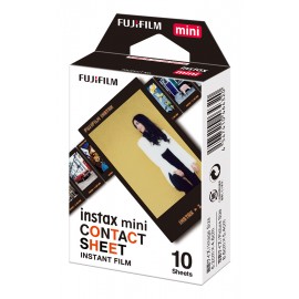 Instax MINI Contact Sheet Film Negro