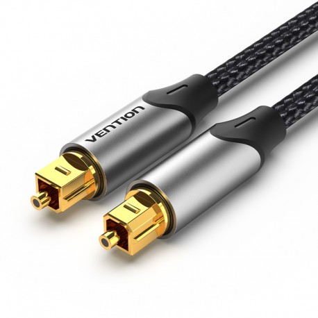 Vention Cable de Audio de Fibra óptica BAVHH/ 2m/ Gris