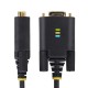 StarTech.com 1P3FFCNB-USB-SERIAL cable de serie Negro 1 m USB tipo A DB-9