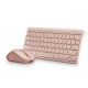 NGS FANTASY (QUERTY, ES) teclado Ratón incluido Universal RF Wireless + Bluetooth QWERTY Español Rosa