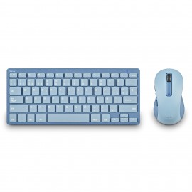 NGS FANTASY (QUERTY, ES) teclado Ratón incluido Universal RF Wireless + Bluetooth QWERTY Español Azul