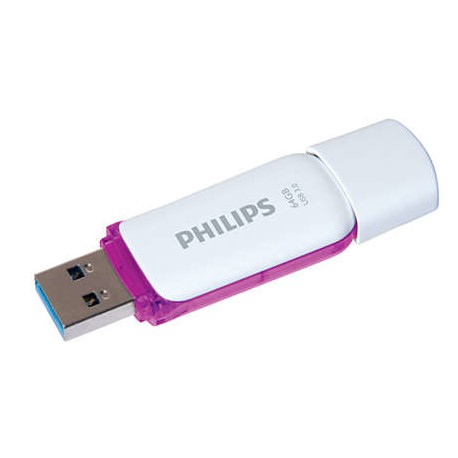 Philips FM64FD75B unidad flash USB 64 GB USB tipo A 3.2 Gen 1 (3.1 Gen 1) Púrpura, Blanco