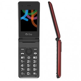 Qubo X-28 7,11 cm (2.8'') Negro, Rojo Teléfono con cámara