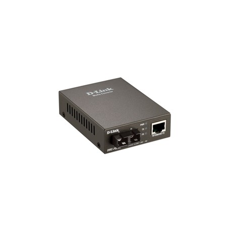 D-Link DMC-F02SC/E convertidor de medio 100 Mbit/s Negro