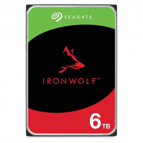 Seagate IronWolf ST6000VN006 disco duro interno 6 TB 5400 RPM 256 MB 3.5'' Serial ATA III