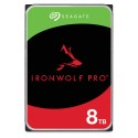 Seagate IronWolf Pro ST8000NT001 disco duro interno 8 TB 7200 RPM 256 MB 3.5'' Serial ATA III