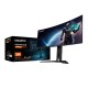 Gigabyte MO34WQC2 pantalla para PC 86,4 cm (34'') 3440 x 1440 Pixeles Wide Quad HD OLED Negro