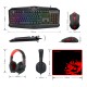 REDRAGON S101-BA-1-SPS COMBO, Teclado de membrana, mouse, auricular y mousepad