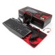 REDRAGON S101-BA-1-SPS COMBO, Teclado de membrana, mouse, auricular y mousepad