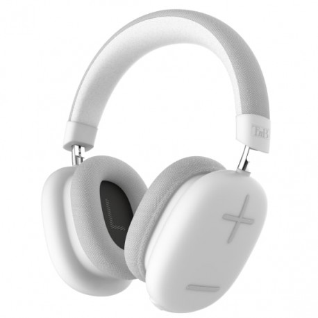 T'nB CBBOUNCEWH auricular y casco Auriculares Inalámbrico y alámbrico Diadema Bluetooth Blanco