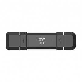 Silicon Power DS72 unidad flash USB 1 TB USB Type-A / USB Type-C 3.2 Gen 2 (3.1 Gen 2) Negro