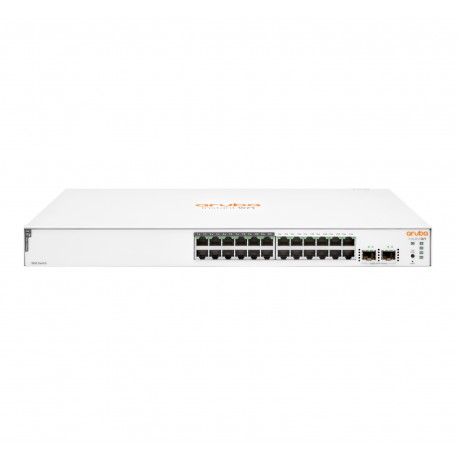 HPE Aruba Instant On 1830 24G 12p Class4 PoE 2SFP 195W + 2x S1T09A Gestionado L2