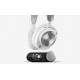 Steelseries Arctis Nova Pro Wireless Auriculares Inalámbrico y alámbrico Diadema Juego Bluetooth Plata, Blanco