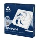 ARCTIC P14 PWM Carcasa del ordenador Ventilador 14 cm Blanco 1 pieza(s)