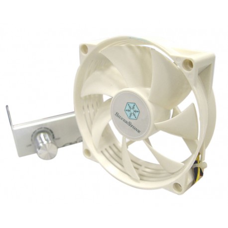 Silverstone FM82 Carcasa del ordenador Ventilador Blanco