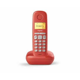 Gigaset A 170 Trio Teléfono DECT/analógico Identificador de llamadas Rojo