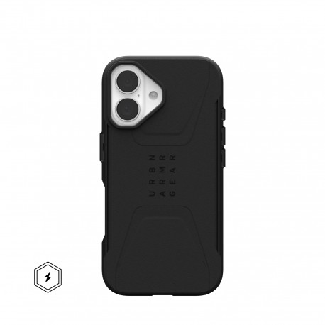 Urban Armor Gear Civilian funda para teléfono móvil 15,5 cm (6.1'') Negro