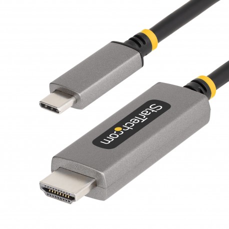 StarTech.com 136B-USBC-HDMI213M adaptador de cable de vídeo 3 m USB Tipo C HDMI tipo A (Estándar) Gris