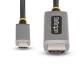 StarTech.com 136B-USBC-HDMI213M adaptador de cable de vídeo 3 m USB Tipo C HDMI tipo A (Estándar) Gris