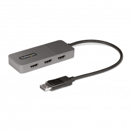 StarTech.com Hub MST de 3 Puertos - Multiplicador Divisor DisplayPort a 3 Puertos HDMI