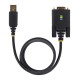 StarTech.com 1P10FFCN-USB-SERIAL cable de serie Negro 3 m USB tipo A DB-9