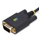 StarTech.com 1P10FFCN-USB-SERIAL cable de serie Negro 3 m USB tipo A DB-9