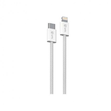 UNI - CABLE UNI USB TIPO(C) A LIGHTNING 30W 3A - CB1255