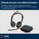 POLY Auriculares estéreo Blackwire 5220 USB-C + Conector de 3,5 mm + Adaptador USB-C/A