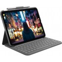 Logitech Slim Folio Gris Bluetooth QWERTY Inglés del Reino Unido