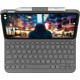 Logitech Slim Folio Gris Bluetooth QWERTY Inglés del Reino Unido