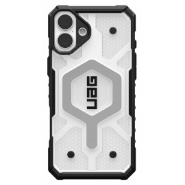 [U] by UAG Pathfinder Clear funda para teléfono móvil 17 cm (6.7'') Negro, Plata