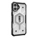 [U] by UAG Pathfinder Clear funda para teléfono móvil 17 cm (6.7'') Negro, Plata