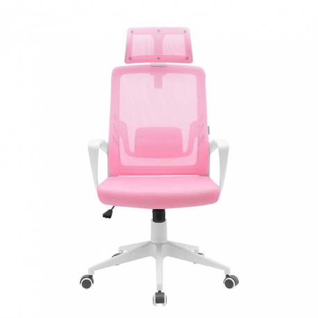 MARS GAMING - Mars Gaming MGC-ERGOLITE Asiento acolchado Respaldo de malla - mgcergolitewpk