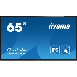 iiyama T6562AS-B1 pantalla de señalización Panel plano interactivo 163,8 cm (64.5'')