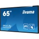 iiyama T6562AS-B1 pantalla de señalización Panel plano interactivo 163,8 cm (64.5'')