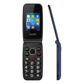 QUBO - Qubo NEO NW 6,1 cm (2.4'') Negro, Azul Teléfono con cámara - quneonwsenbl