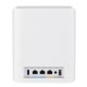 ASUS - ROUTER/REPETIDOR ASUS ZENWIFI  BT10 (W-1-PK), BLANCO,1 UNIDAD - 90IG08Y0-MO3C60