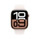 Apple Watch Series 10 OLED 46 mm Digital 416 x 496 Pixeles Pantalla táctil Oro rosa Wifi GPS (satélite)