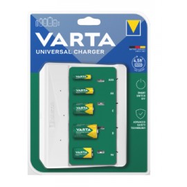 Varta Universal Charger cargador de batería Pilas de uso doméstico Corriente alterna