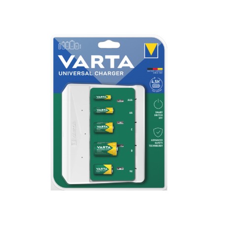 Varta Universal Charger cargador de batería Pilas de uso doméstico Corriente alterna