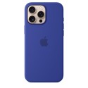 Apple Funda de silicona con MagSafe para el iPhone 16 Pro Max - Azul ultramar