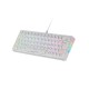 MARS GAMING - TECLADO MECANICO MKMINIPRO LINEAR LUBRICATED SWITCHES RGB BLANCO MARS GAMING - MKMINIPROWYES