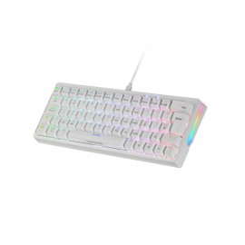 MARS GAMING - TECLADO MECANICO MKMINIPRO SWITCH BROWN RGB BLANCO MARS GAMING - MKMINIPROWBRES