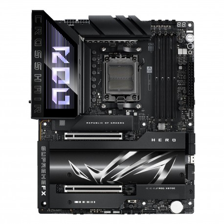 ASUS - ASUS ROG CROSSHAIR X870E HERO AMD X870E Zócalo AM5 ATX - 90MB1IE0-M0EAY0